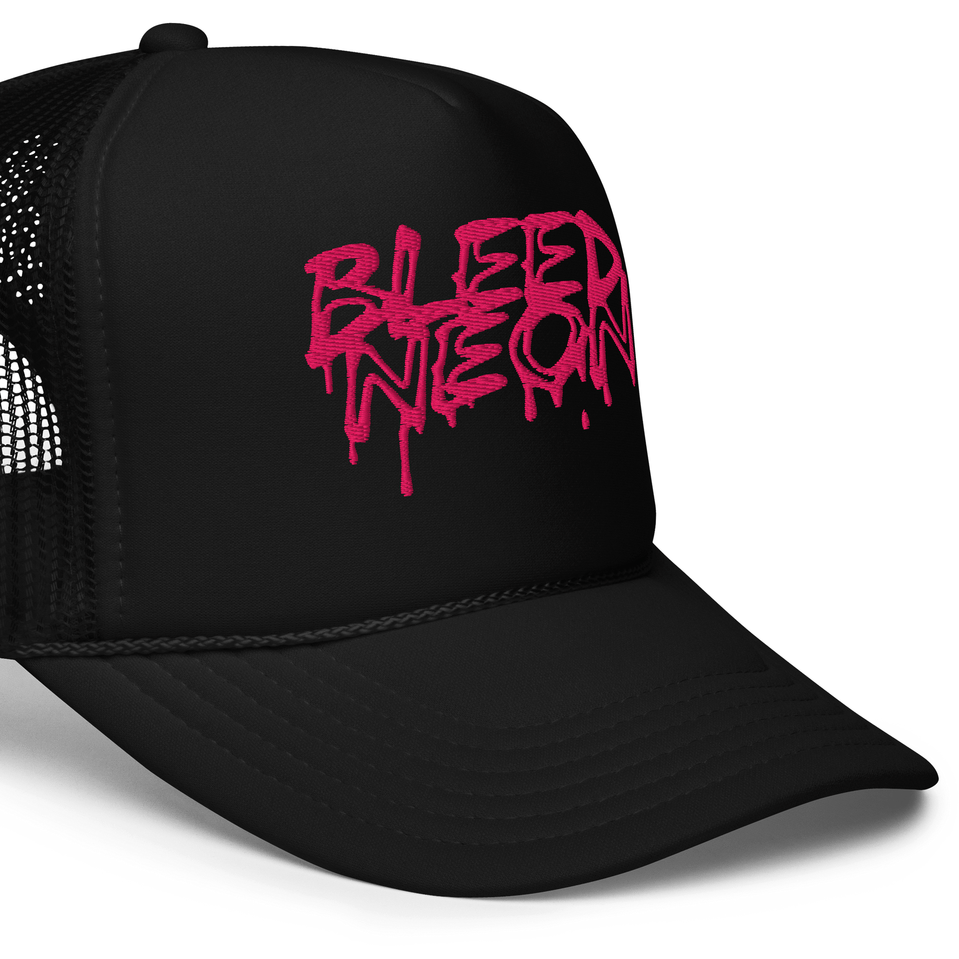 Bleed Neon (PINK) Trucker Hat product image (5)