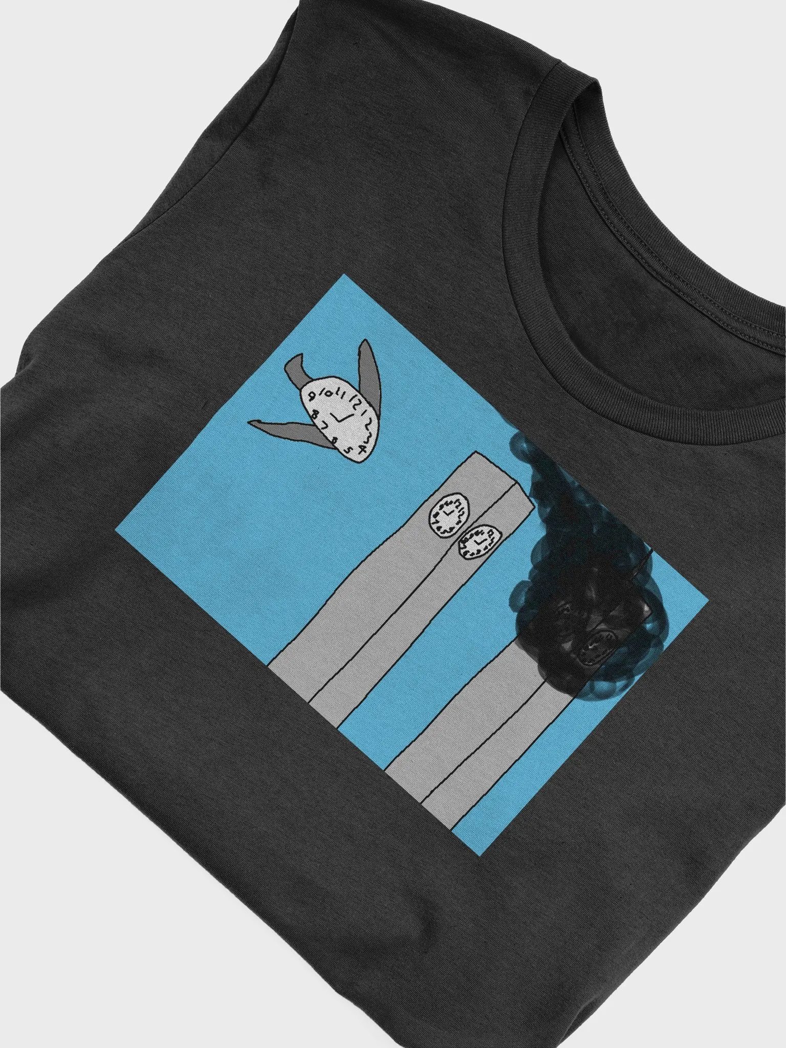 Twin Towers Clock Cotton T-Shirt product image (46)