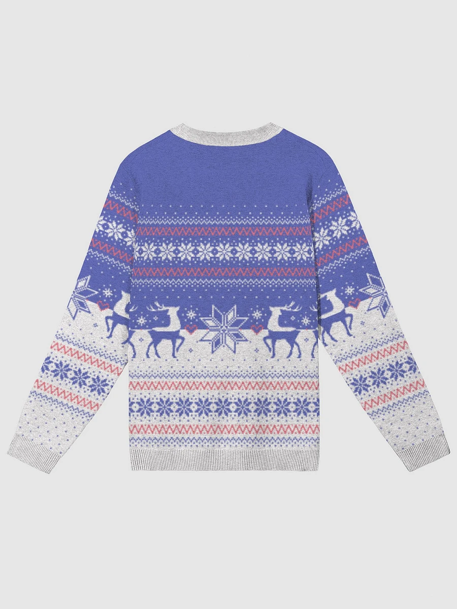 Mizu Knitted Christmas Sweater Pink and Blue product image (2)