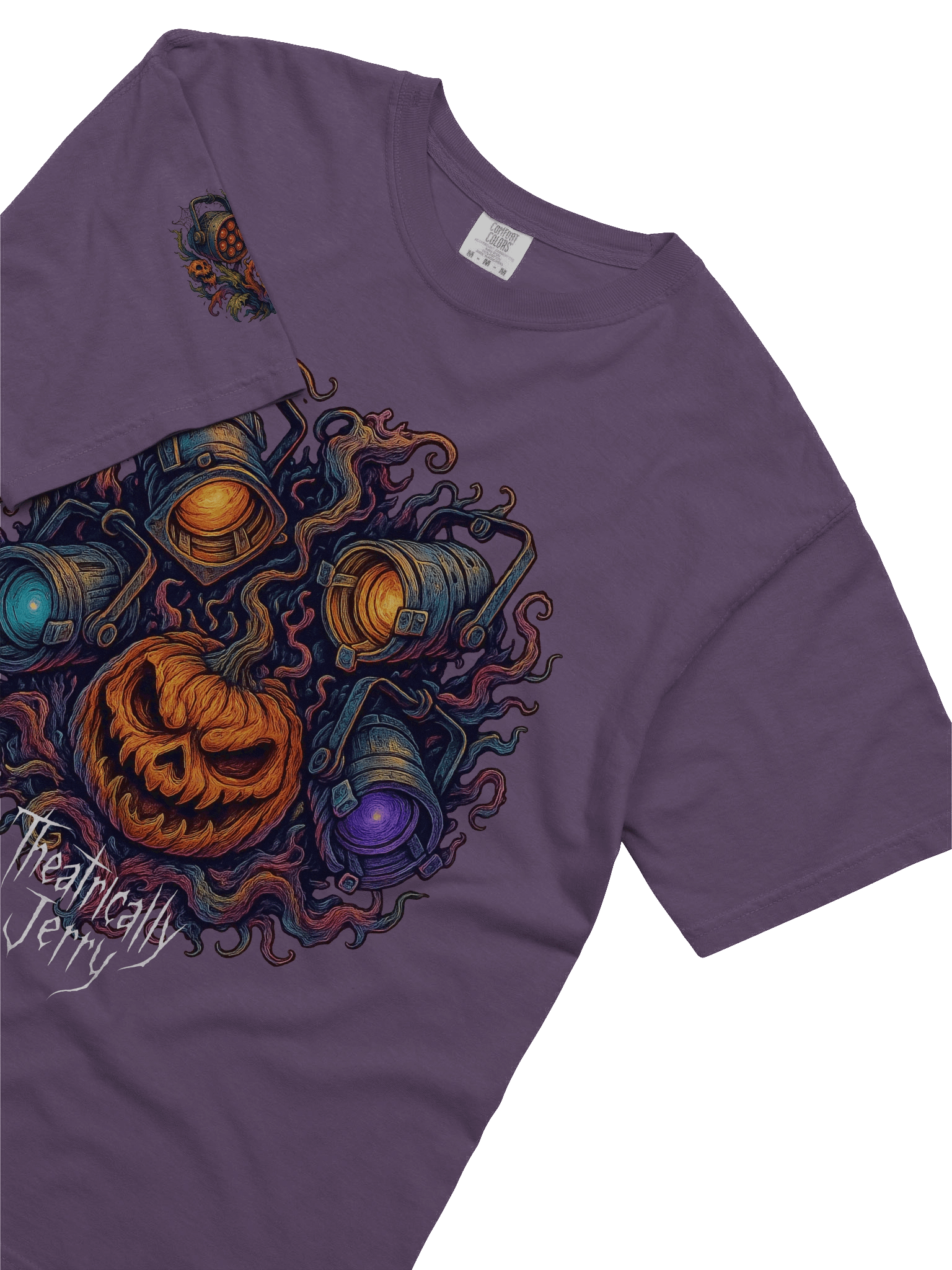 Limited Edition Theatrically Jerry Signed "Horror Show" Stage Lights Relaxed Fit Tee product image (4)