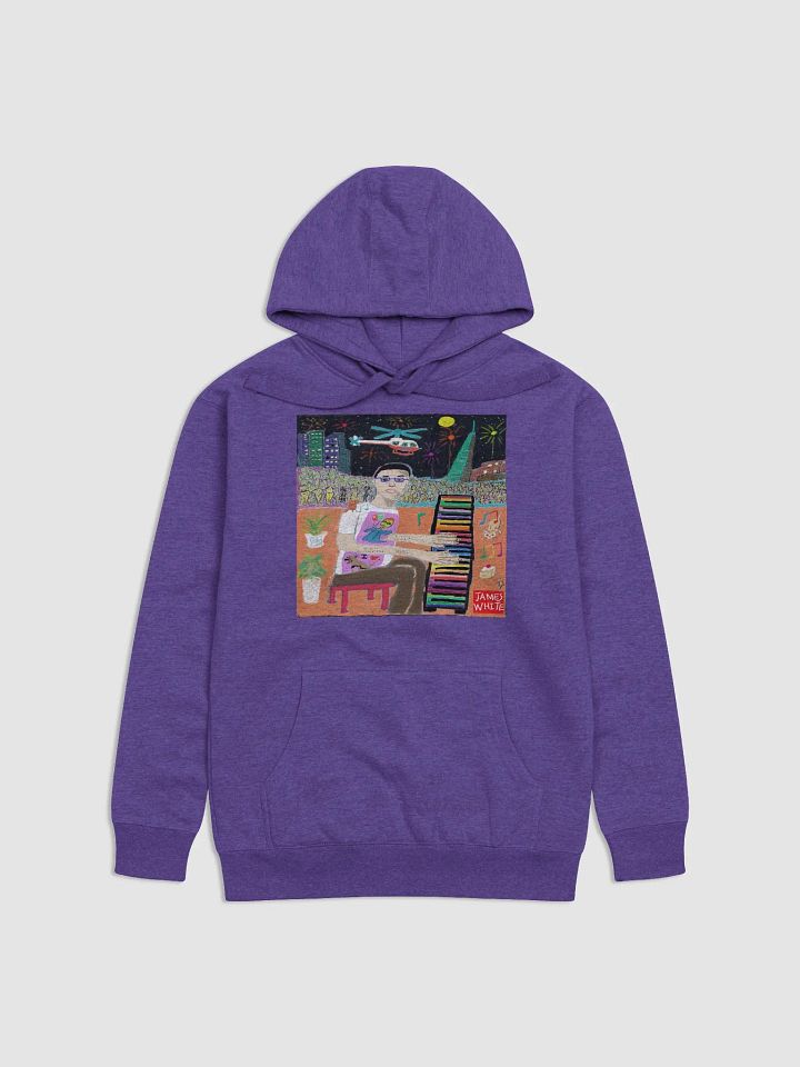 Cotton Heritage Unisex Premium Hoodie: i love piano product image (3)
