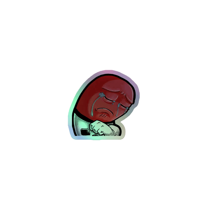 Sad - Sticker Olografico product image (1)