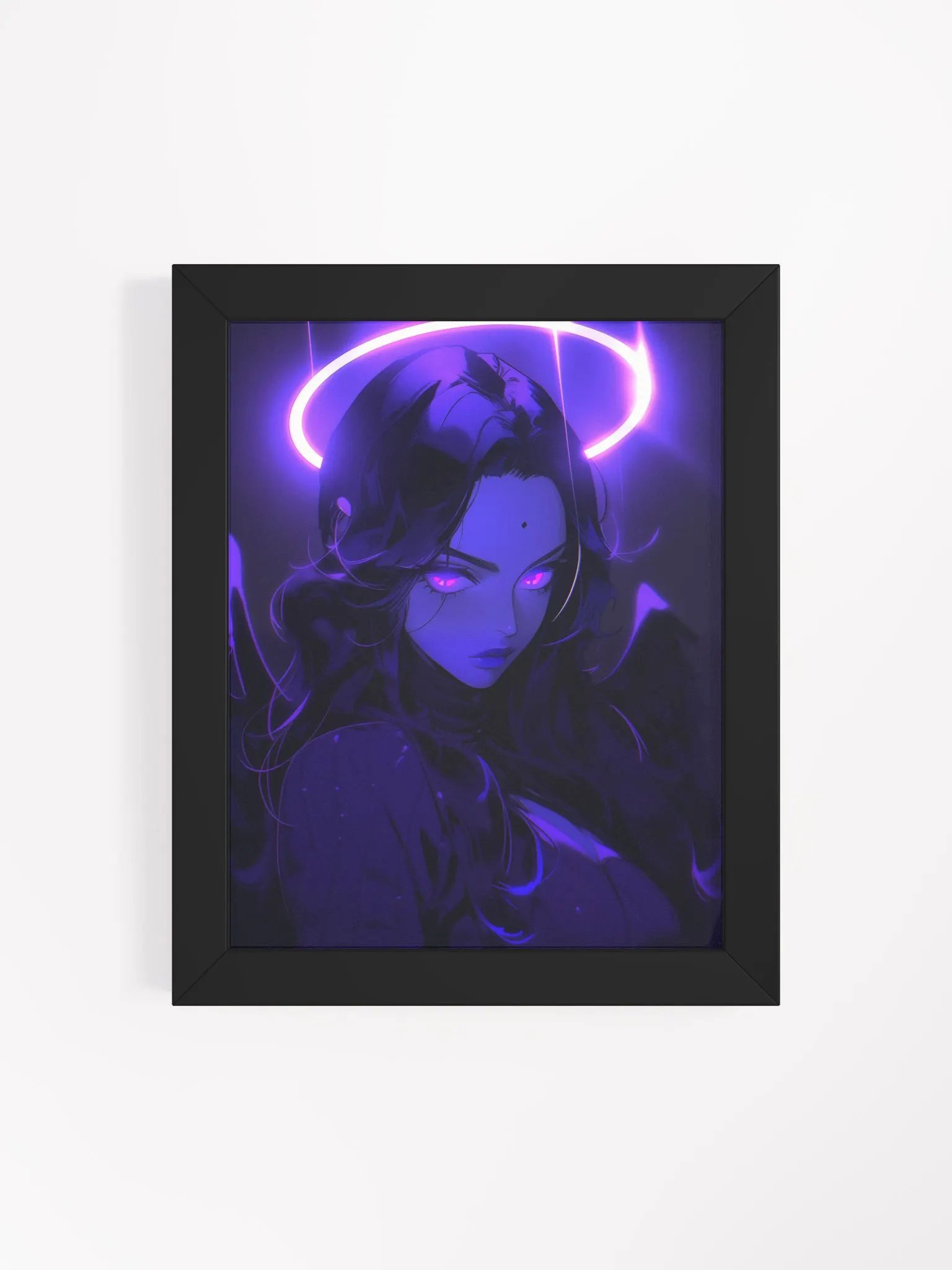 Framed Ethereal Glow Matte Poster product image (46)