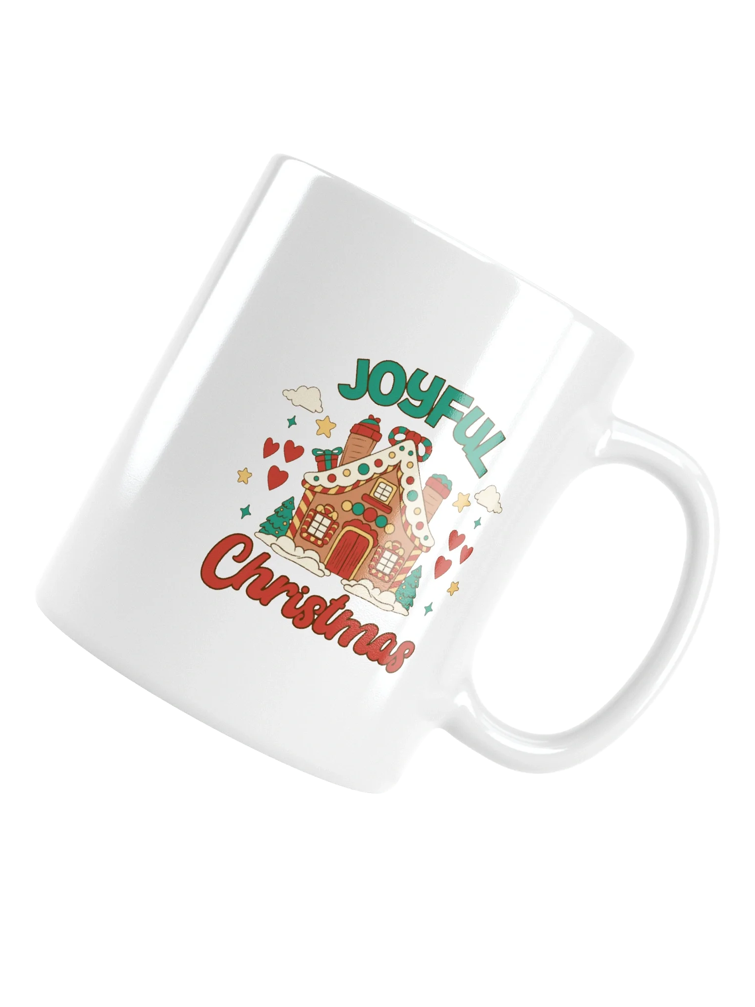 Festive Joyful Christmas Coffee Mug for Holiday Cheer product image (13)