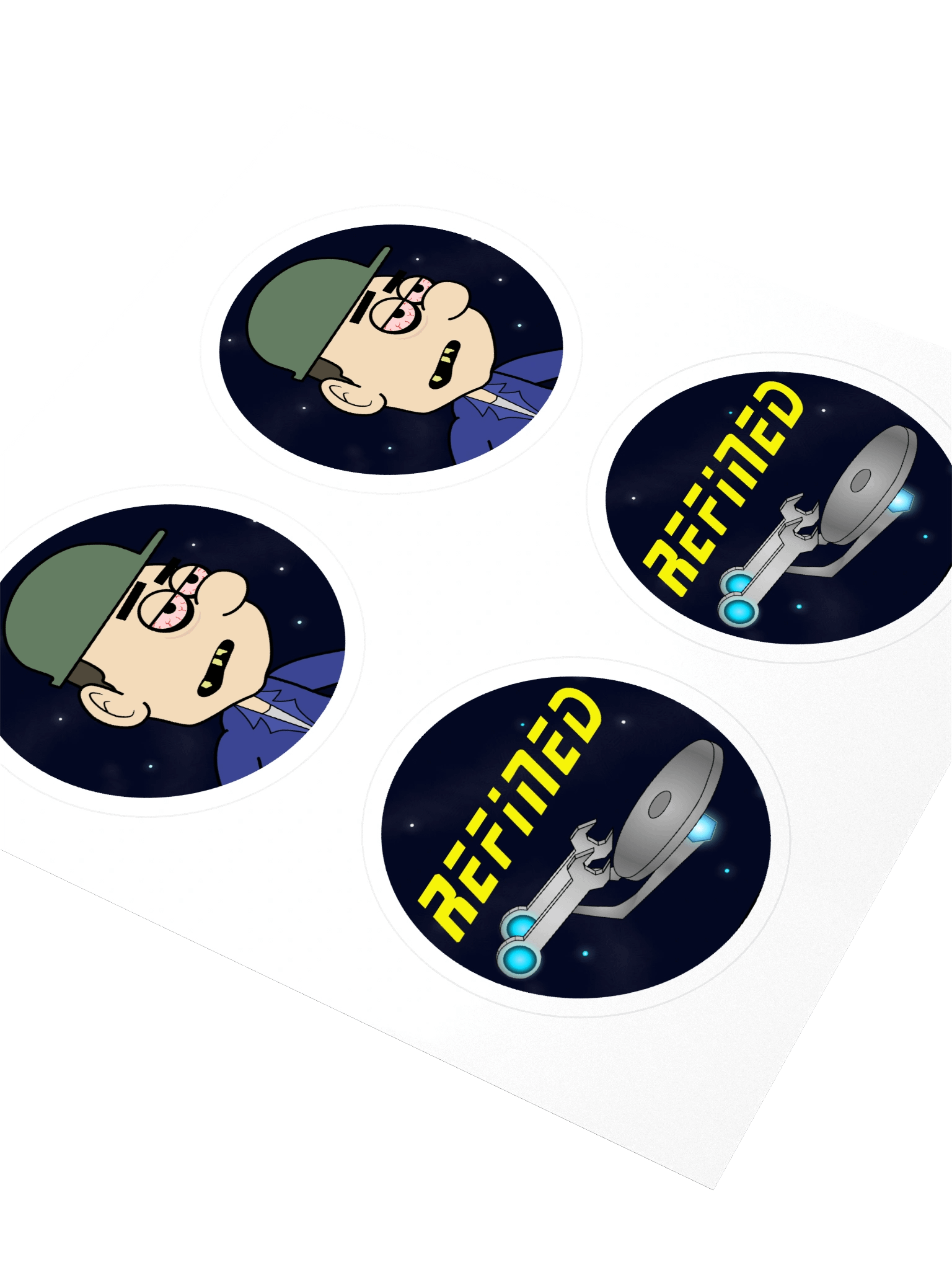Lonny in Space Stickers product image (3)