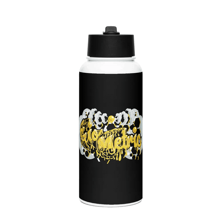GioMetric Drippy Logo Water Stainless Steel Water Bottle product image (1)