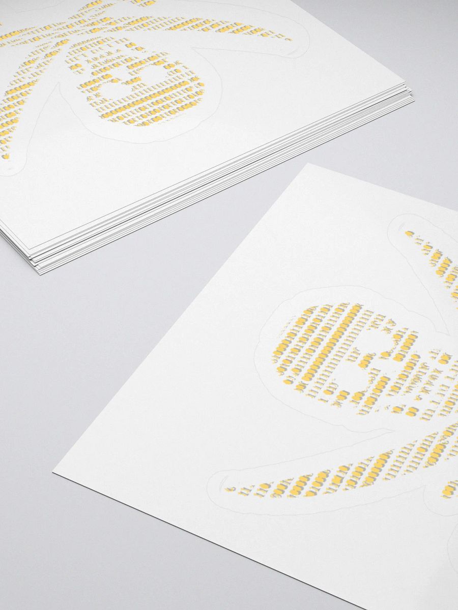 Binary Pirate Kiss Cut Stickers product image (11)