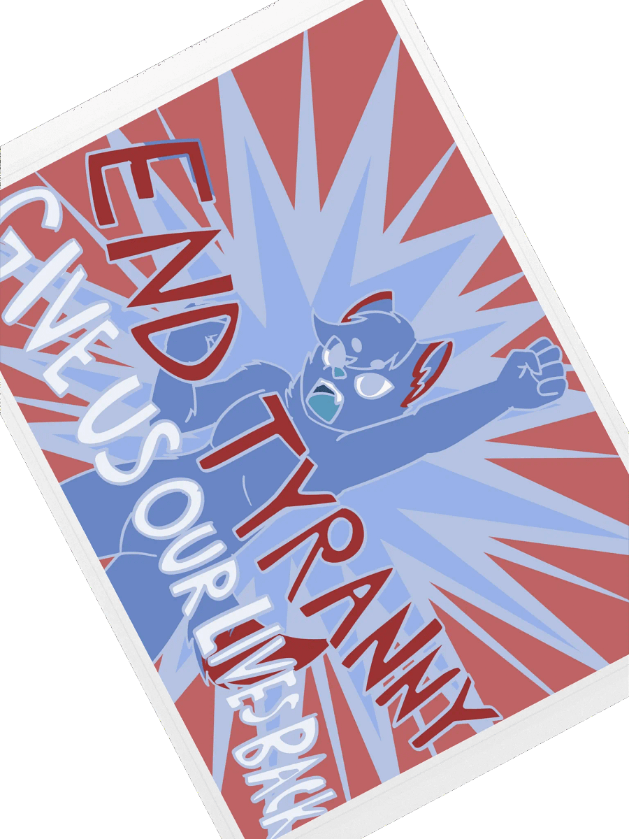 End Tyranny Sticker product image (1)
