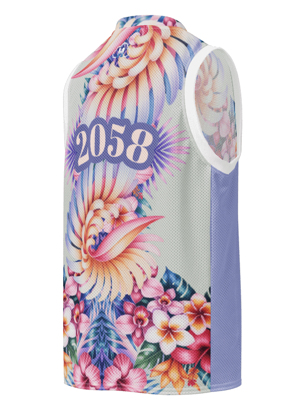 Hawaiian flora 2058-Basketball Jersey product image (7)
