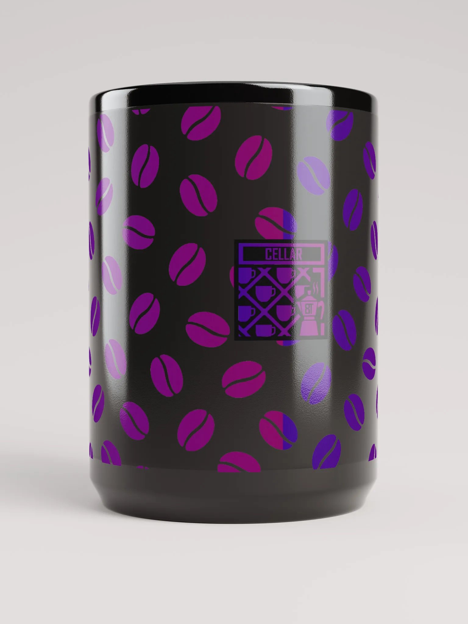 Cellar 8T Coffee - Cascades - Gloss Black Mug product image (5)