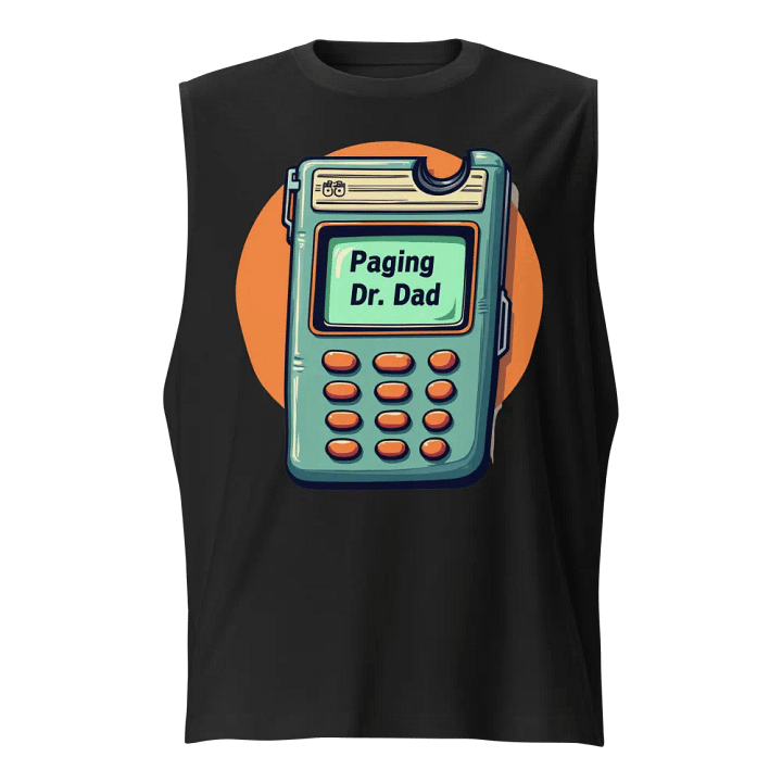 Dr. Dad Retro Pager Muscle Tank product image (1)