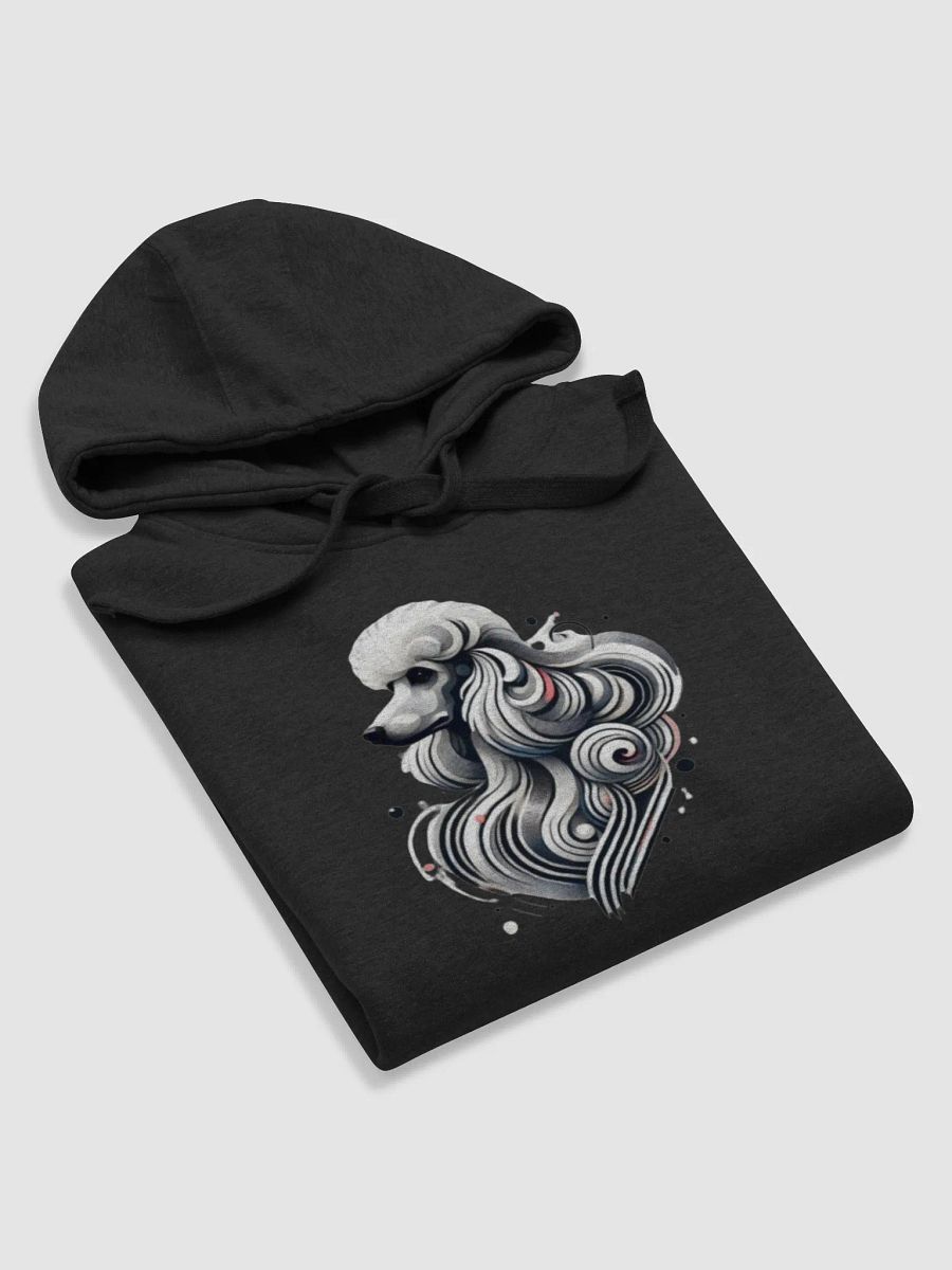 Elegant Poodle Abstract Art Premium Hoodie product image (17)