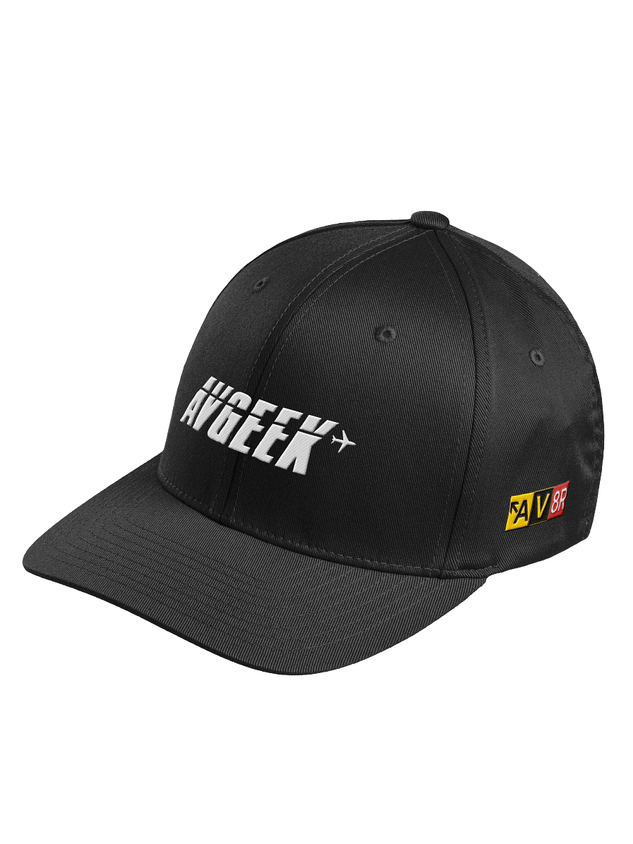 AVGEEK Cap with "AV8R" badge on the left product image (2)