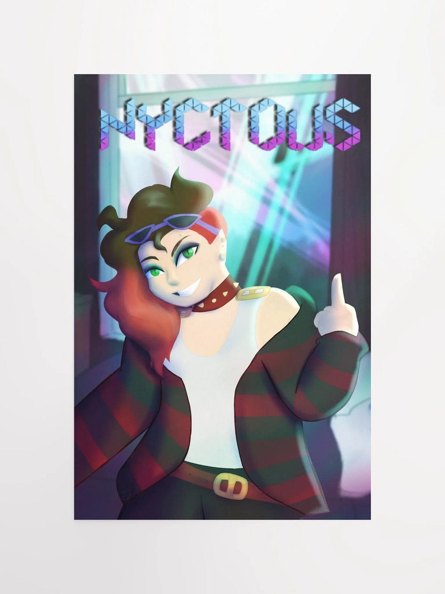 THE FIVE STAGES OF GRIEF BUT YOU'RE STILL ALIVE: Nyctous Oil Painted Poster product image (10)