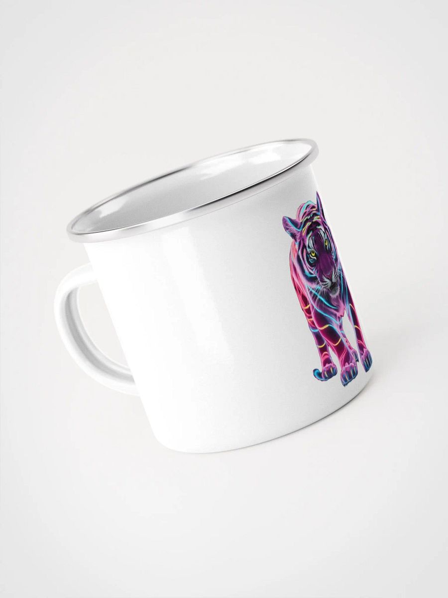 Neon Tiger Enamel Mug product image (2)
