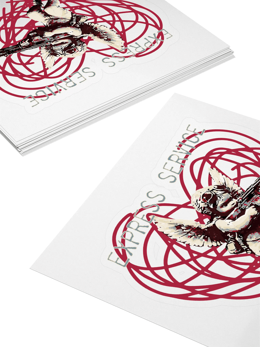 Cupid Express Service Kiss Cut Stickers product image (4)