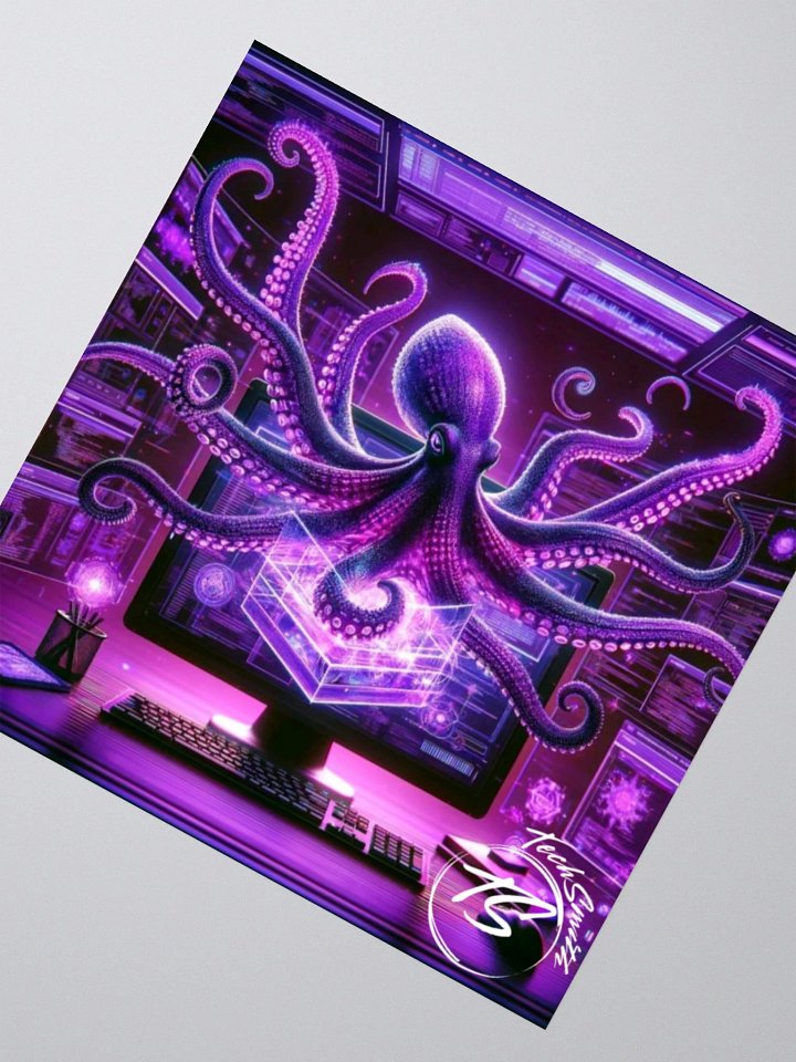 DDoS Octopus Sticker product image (2)