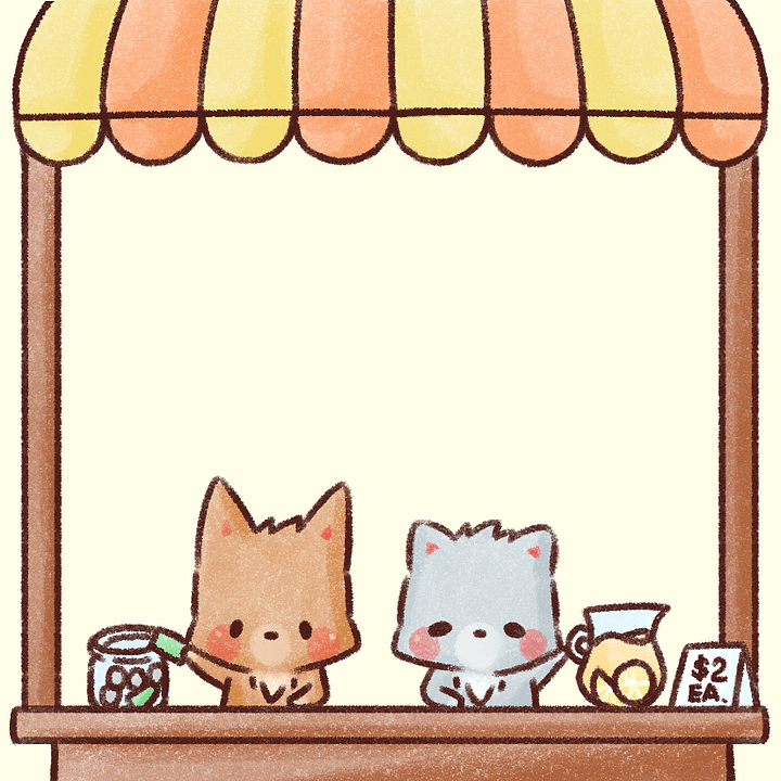 Lemonstand hustle | 6cm memopad product image (1)