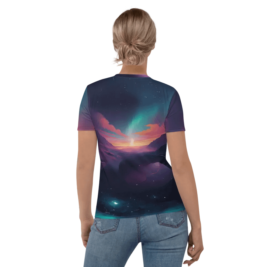 Peace Love and Coffee All Over Print T-shirt product image (5)