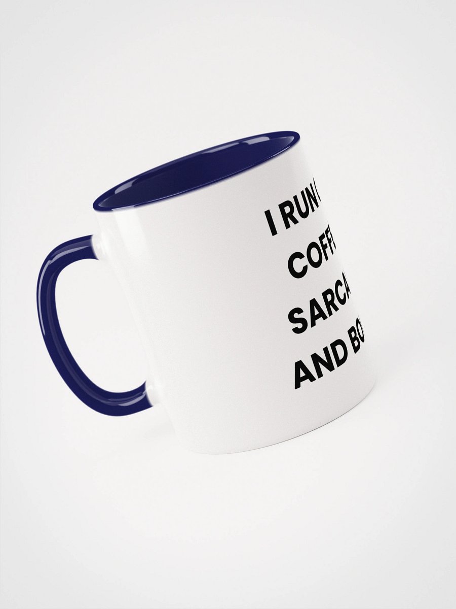 I Run On Coffee, Sarcasm and Books Mug product image (20)