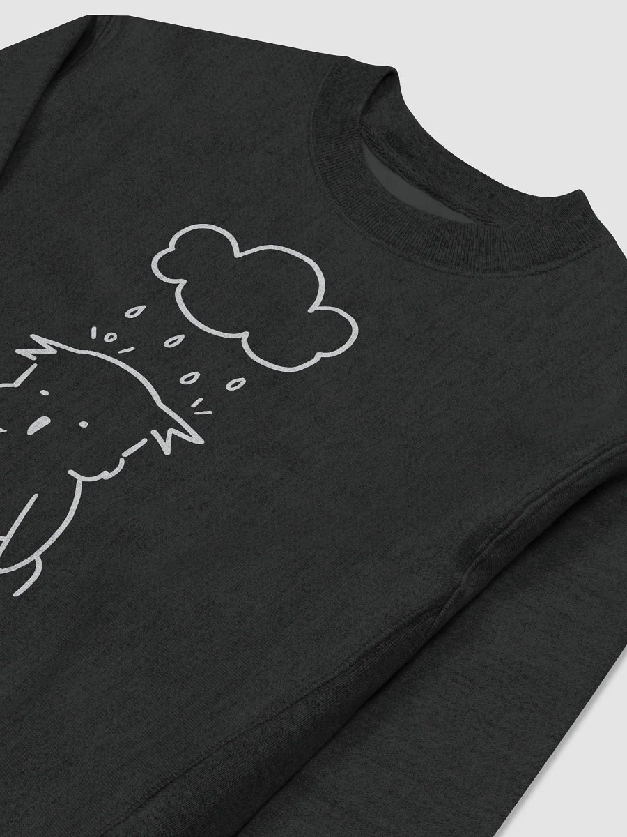Sad Owl Hours Champion Cotton Max Sweatshirt (Black) product image (3)