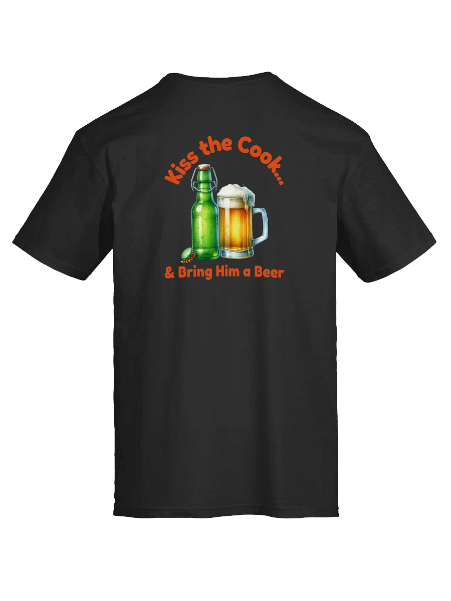 Kiss the Cook Beer Bottle T-Shirt product image (14)
