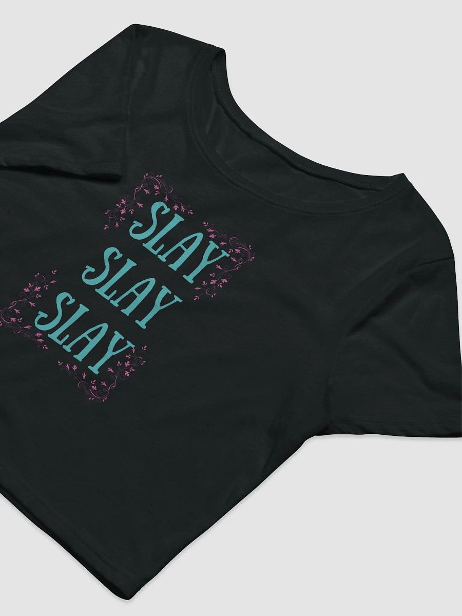 Slay All Day Crop Tee product image (13)