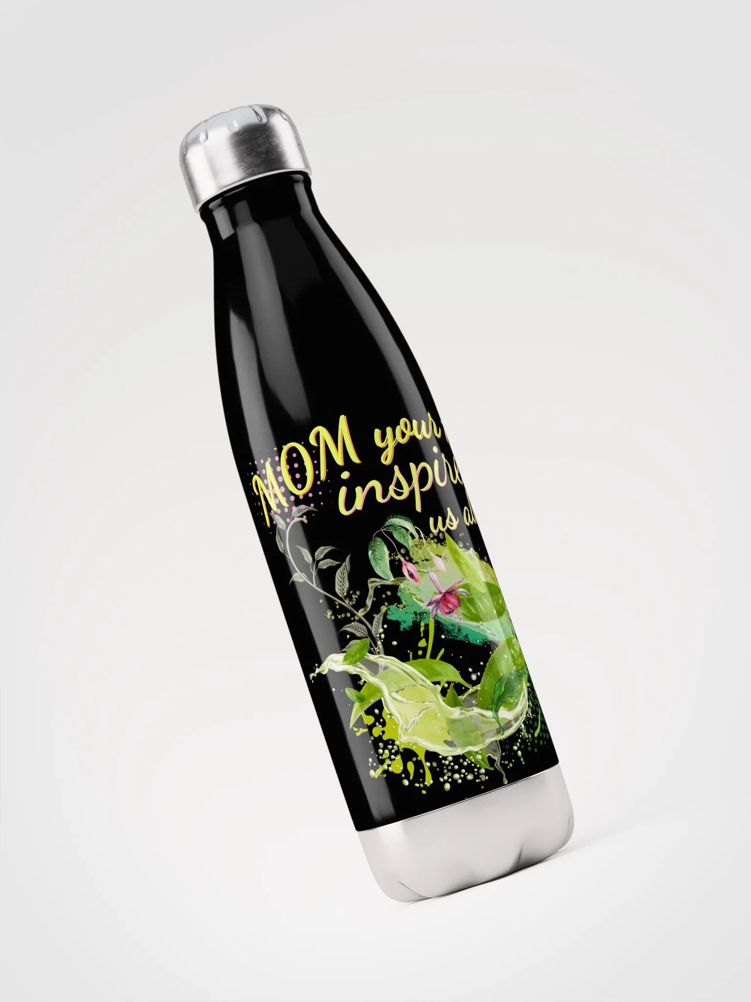 Mom your Art inspires us all water bottle product image (3)