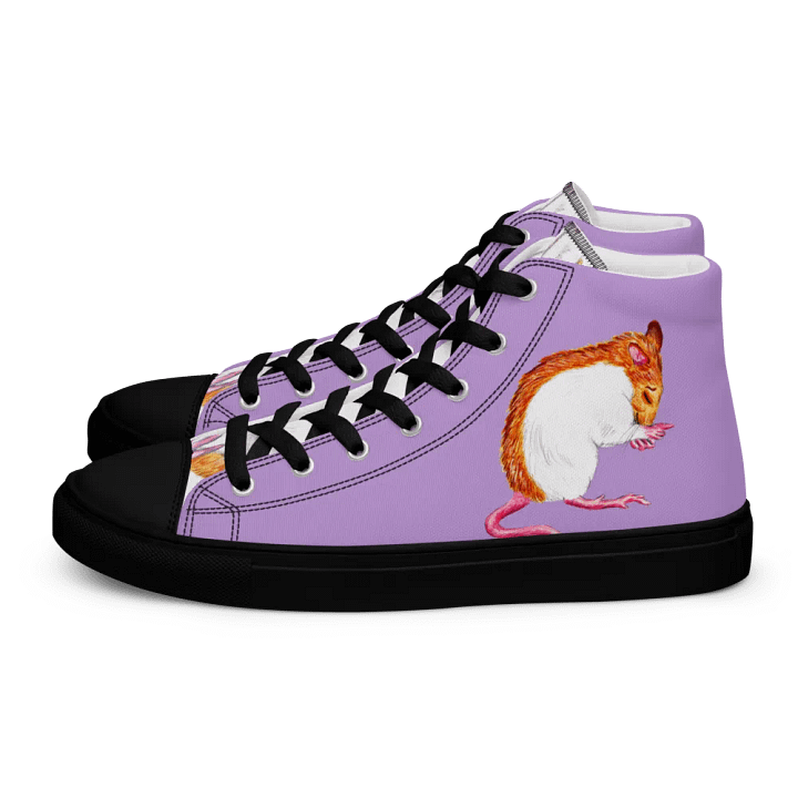 Laughing rat High top canvas shoes (womens) product image (1)