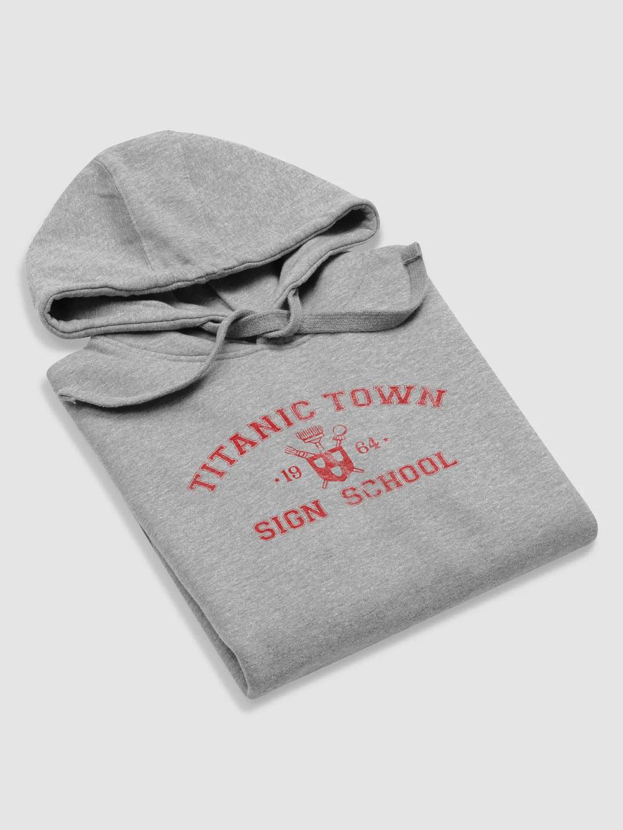 Hoodie - Campus - Red Lettering product image (5)