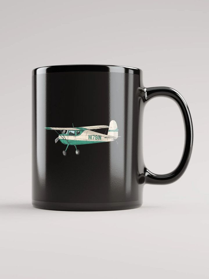 Sky High Adventure Mug - Cessna 120 Digital Illustration Pilot Gift product image (1)