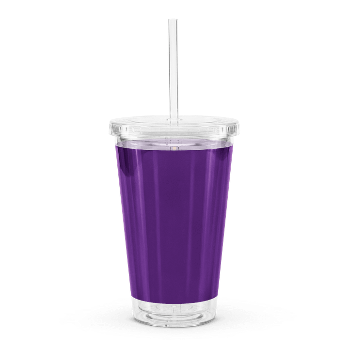 Theology Isn't Just for Boys Double Wall Clear Plastic Tumbler product image (2)