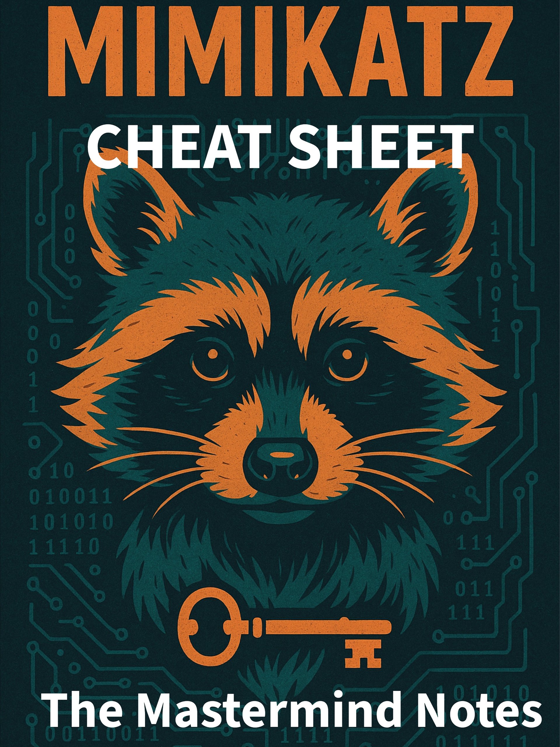 Mimikatz Cheat Sheet V1 | Master Windows Credential Attacks & Persistence product image (1)