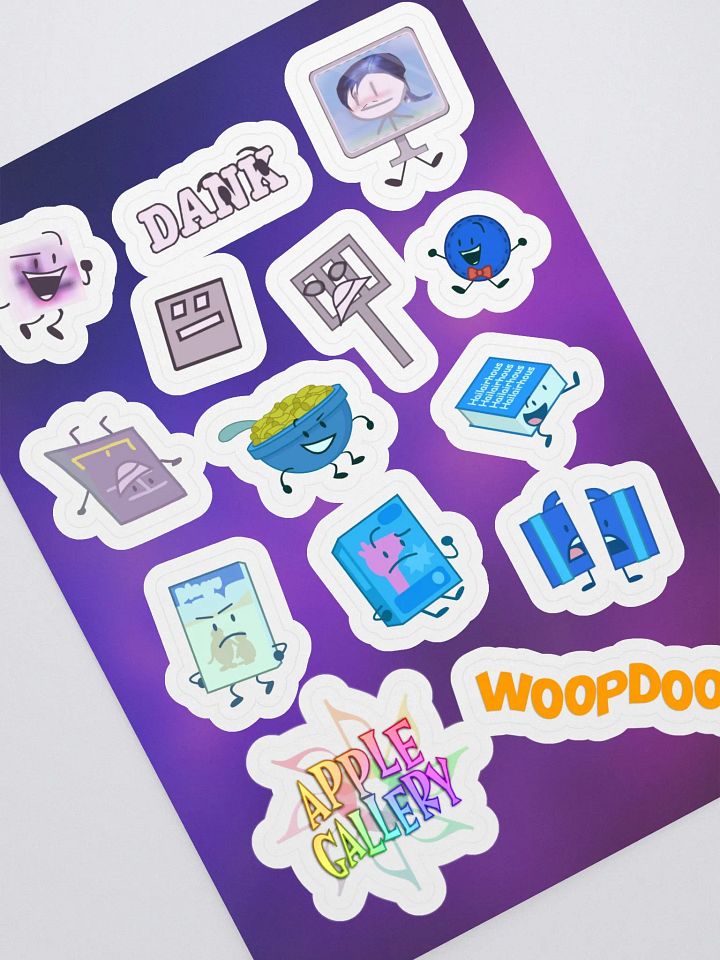 10 Years Sticker Sheet - BLUE product image (2)