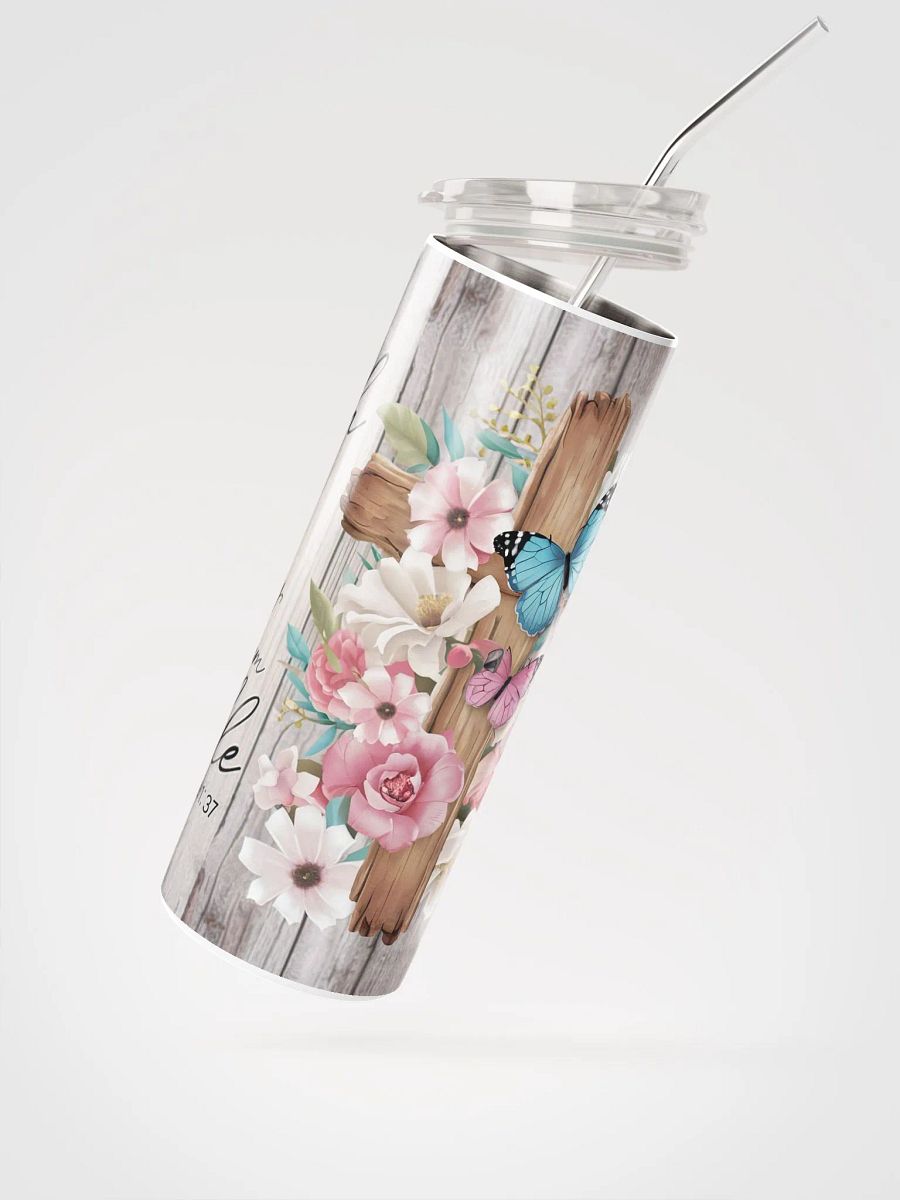 Faith Does Not Make Things Easy - It Makes Them Possible Stainless Steel Tumbler product image (3)