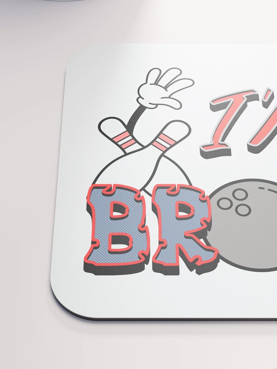 Im Broken Im Ok Bowling Strike Zone Mouse Pad product image (6)