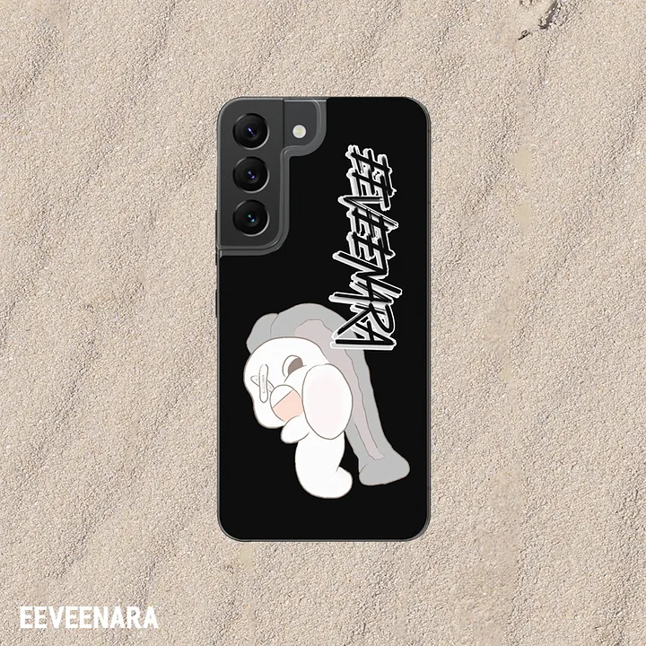BUNNY KICK SAMSUNG CASE - [BLACK] product image (1)