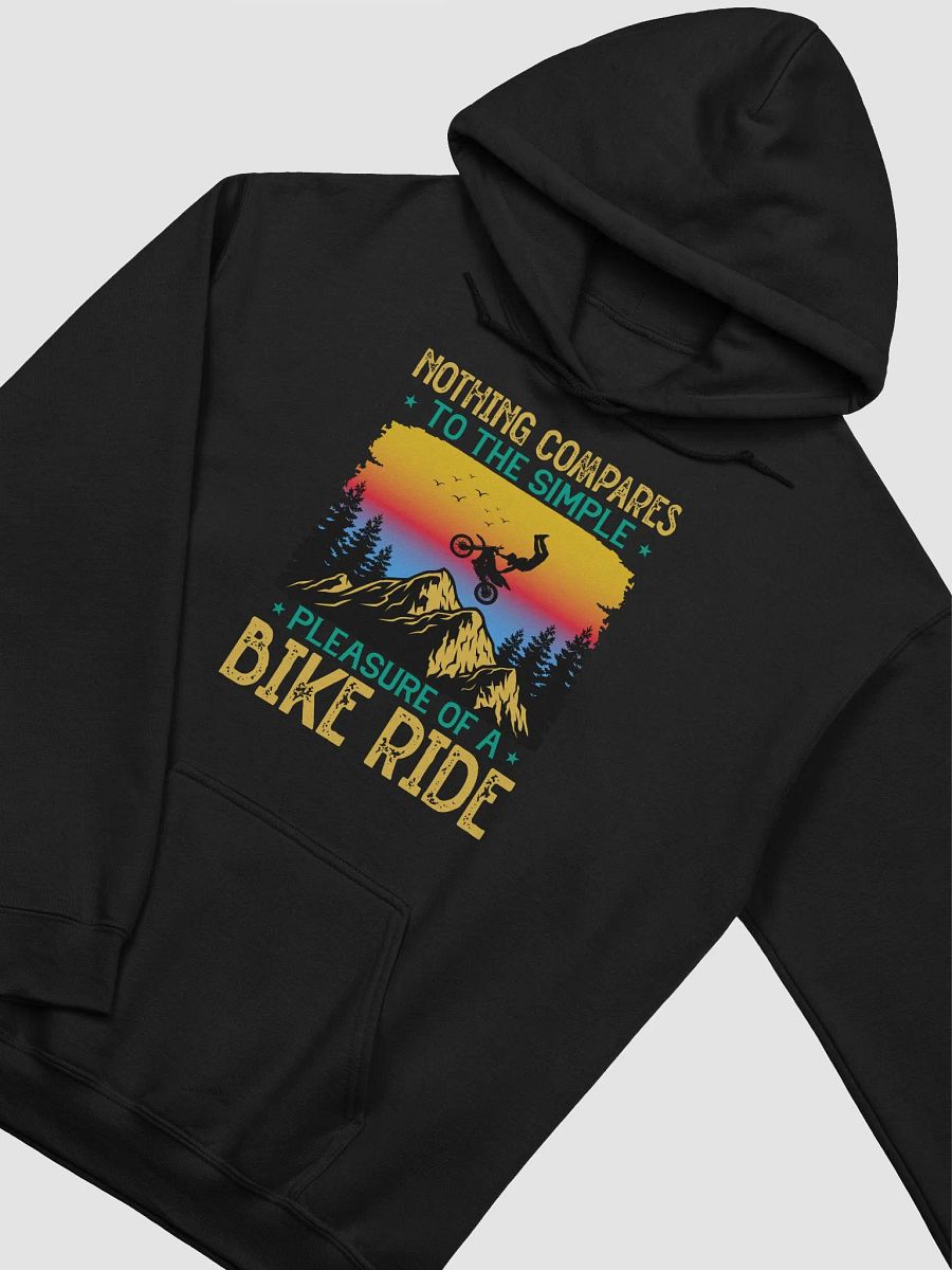 Simple Pleasure of a Bike Ride - Mountain Biking Unisex Hoodie product image (2)
