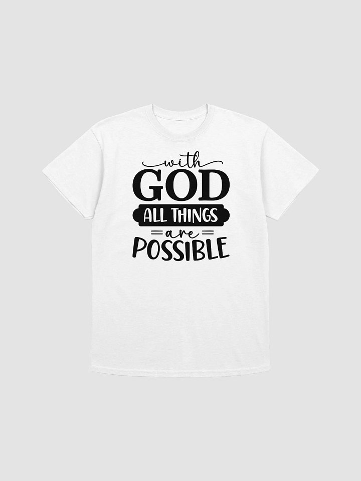 WITH GOD ALL THINGS ARE POSSIBLE product image (1)