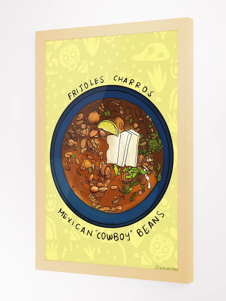 Frijoles Charros Framed Poster product image (2)