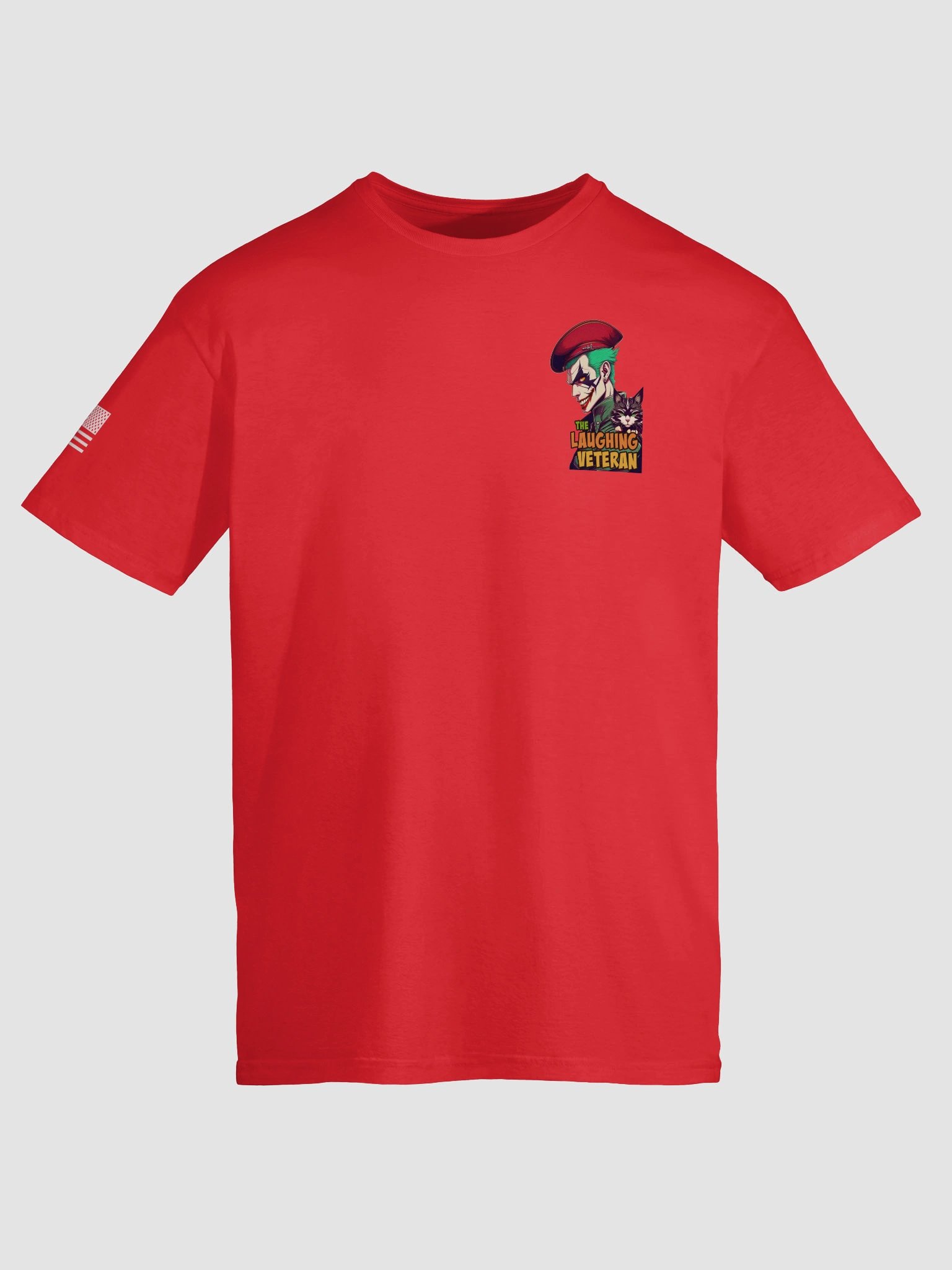 The Laughing Veteran - RED Friday (Softstyle T-Shirt) product image (9)