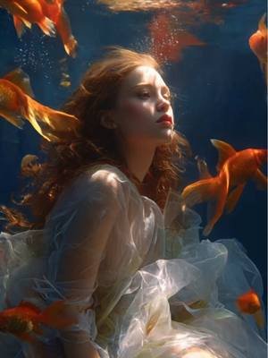 I Kiss You In My Dreams ✨ #dreams #fantasy #goldenfish