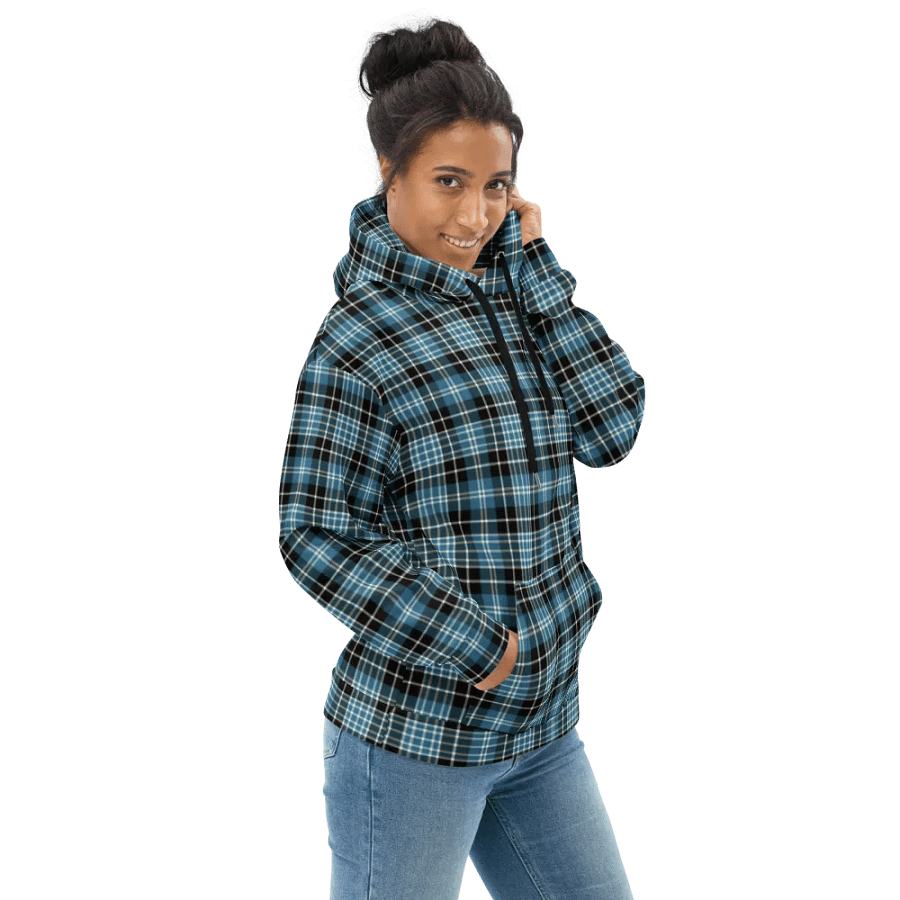 Clark Clan Tartan Hoodie product image (1)