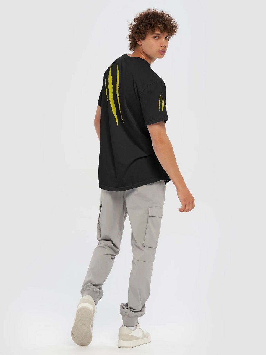 "Scratch Claws" (Yellow) Comfort Colors Garment-Dyed Heavyweight T-Shirt product image (6)