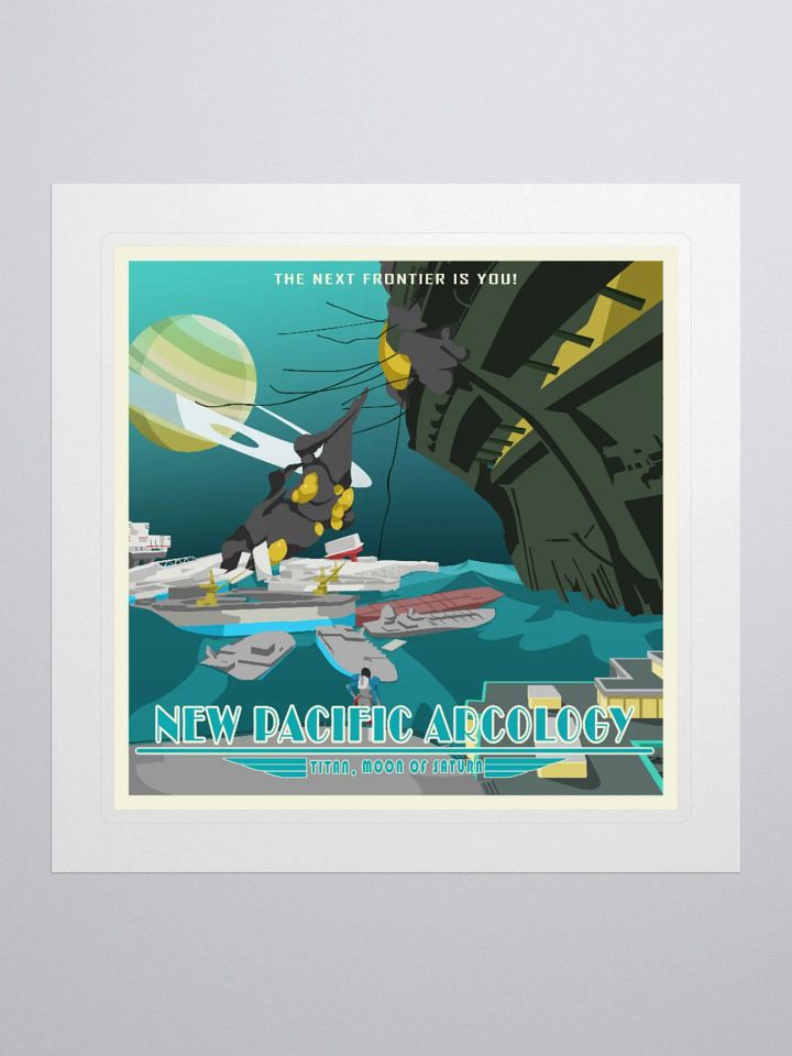 New Pacific Arcology Sticker product image (2)