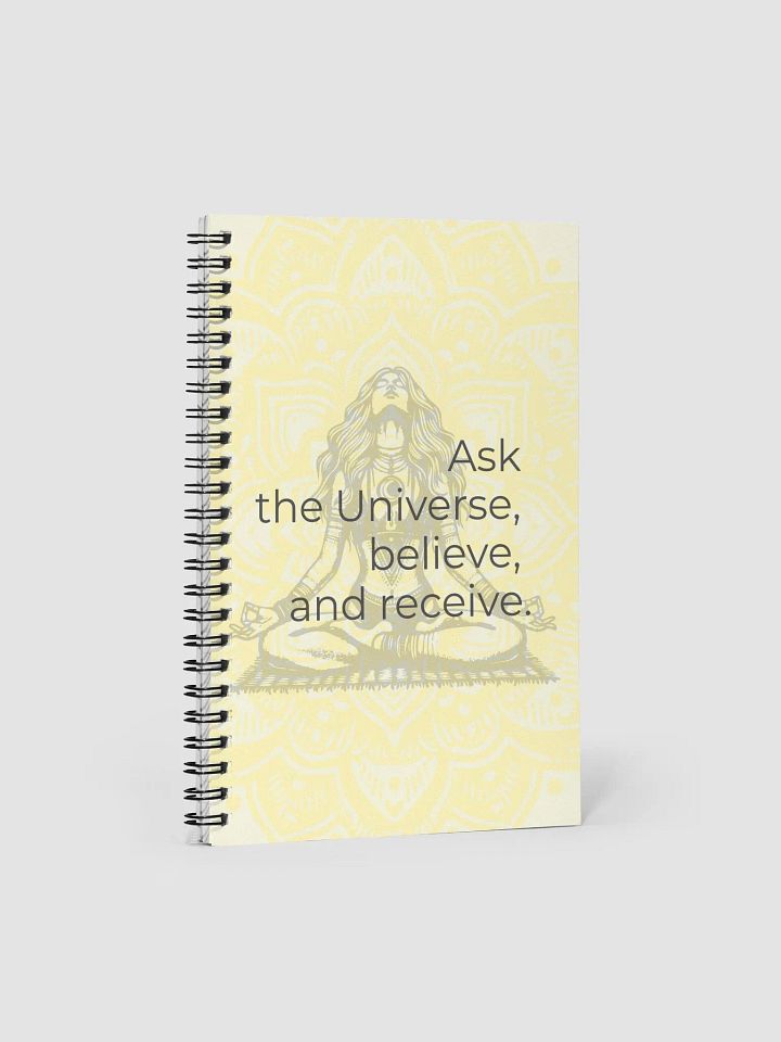 Tesla 369 Manifestation Spiral Notebook – Harness the Power of Scripting to Reprogram Your Subconscious Mind product image (1)
