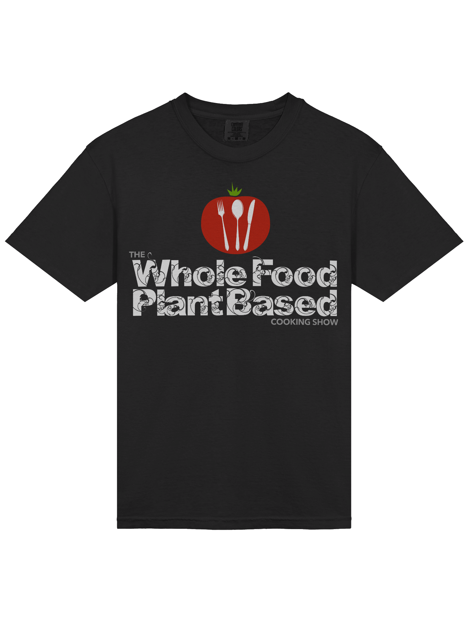 The Whole Food Plant Based Cooking Show Tee - Dark Top product image (13)