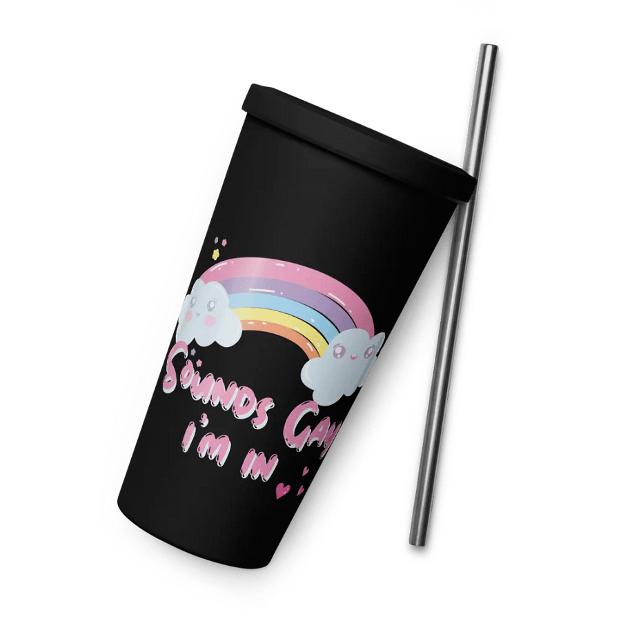 sounds gay i'm in insulated tumbler product image (6)