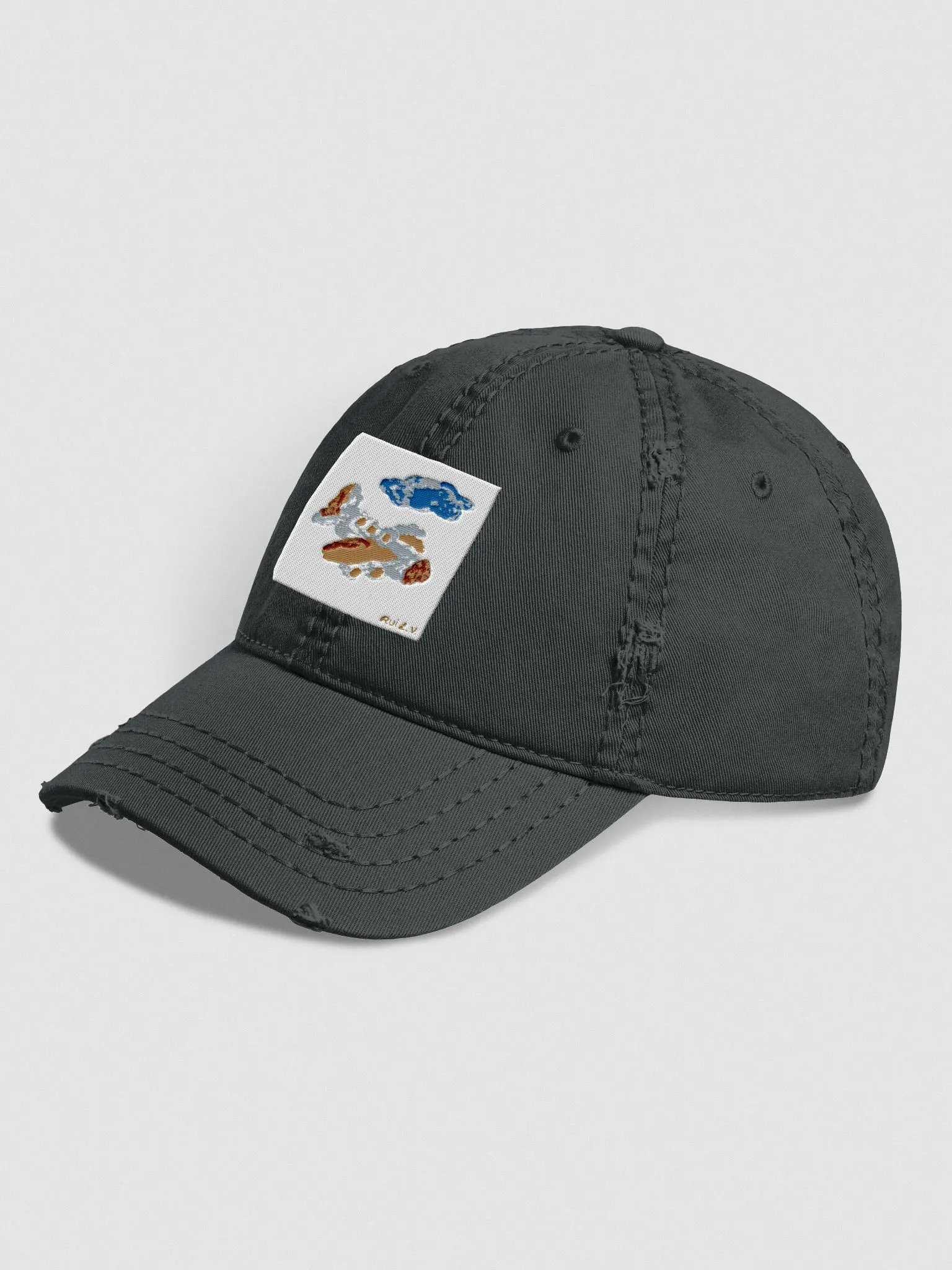 Kid Airplane (Otto Distressed Dad Hat) product image (4)