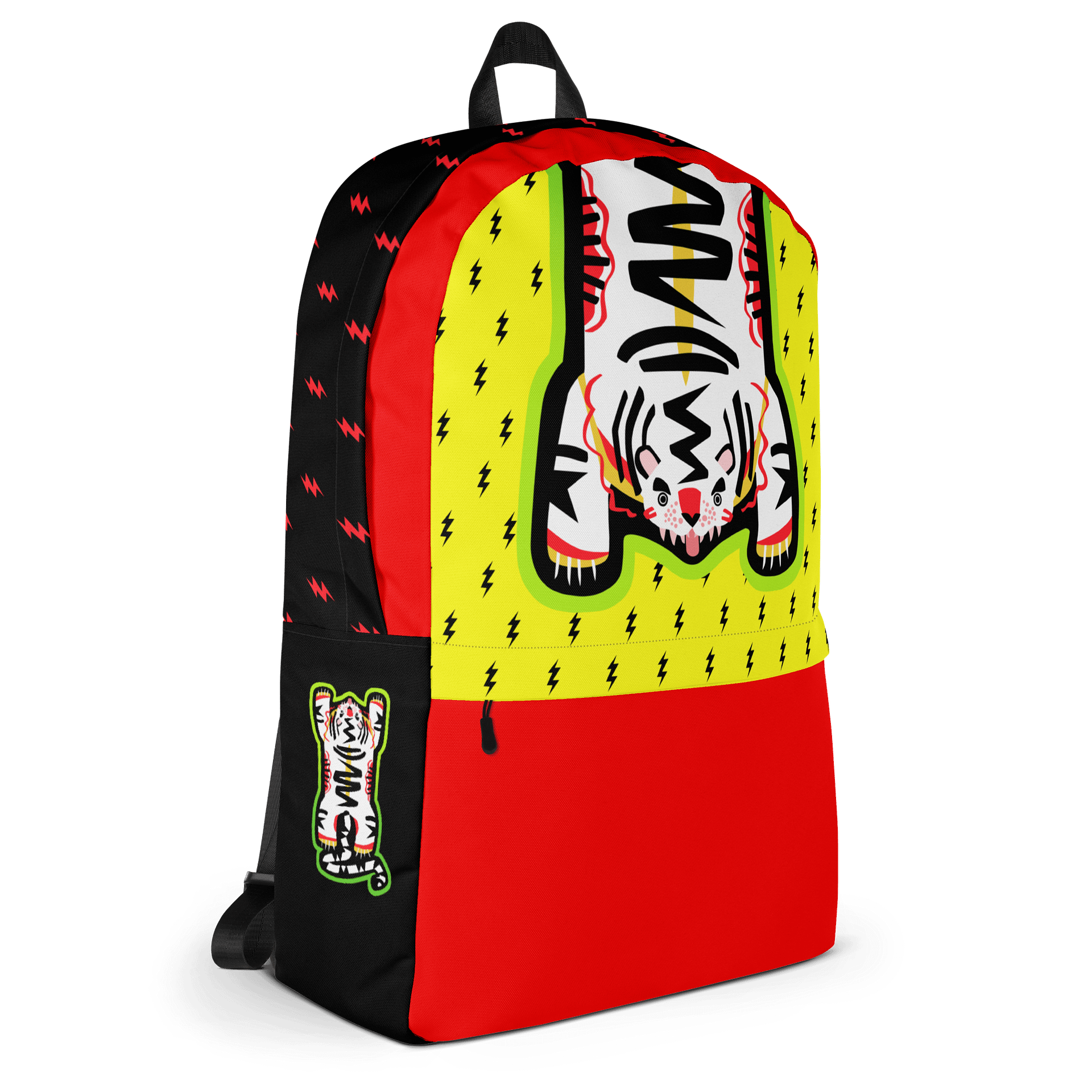 Yellow and Black Lightning - Electric Tiger Club product image (2)